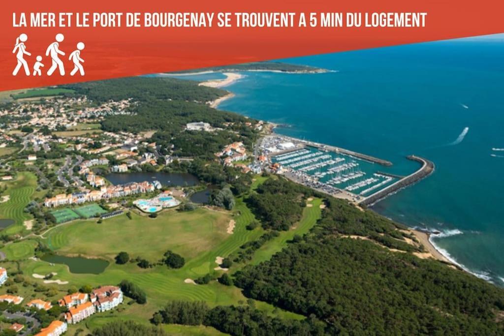 "Le Filet Du Lac" Appartement Atypique, 5 Personnes, Duplex, Vue Lac, Acces Parc Aquatique Gratuit Talmont-Saint-Hilaire Exteriér fotografie