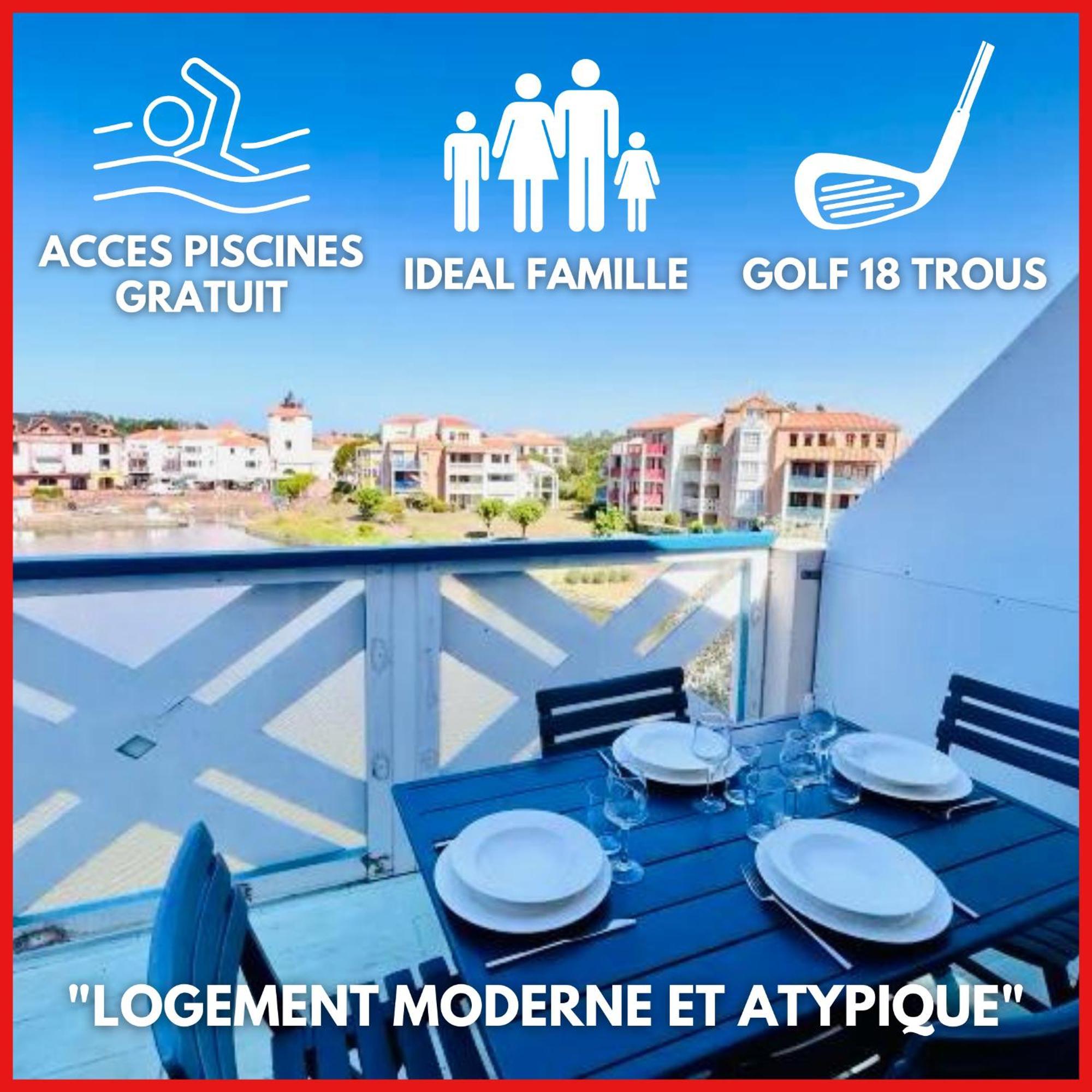 "Le Filet Du Lac" Appartement Atypique, 5 Personnes, Duplex, Vue Lac, Acces Parc Aquatique Gratuit Talmont-Saint-Hilaire Exteriér fotografie